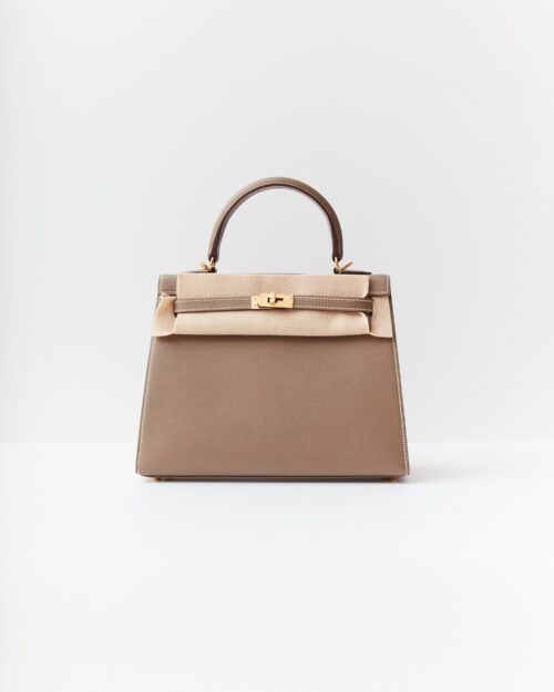 Hermès Kelly 25 Etoupe Epsom GHW