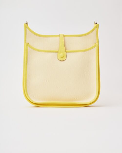 Hermès Evelyne 29 Ecru-Citron Lime PHW