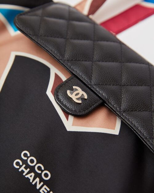 Chanel Foldable Tote Bag With Chain