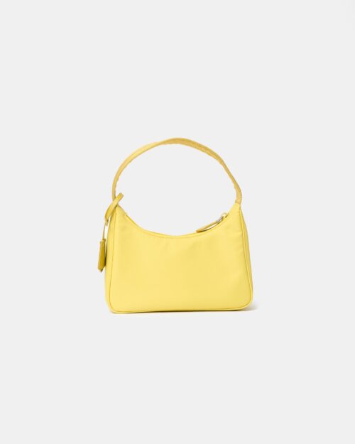 Prada Re-Edition 2000 Yellow Hobo Bag