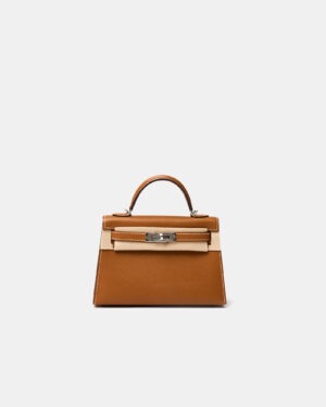 Hermès Mini Kelly 20 Gold Epsom PHW