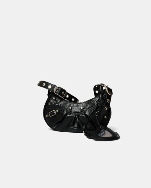 Balenciaga Le Cagole XS Black Leather Bag