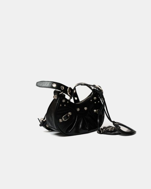 Balenciaga Le Cagole XS Black Leather Bag