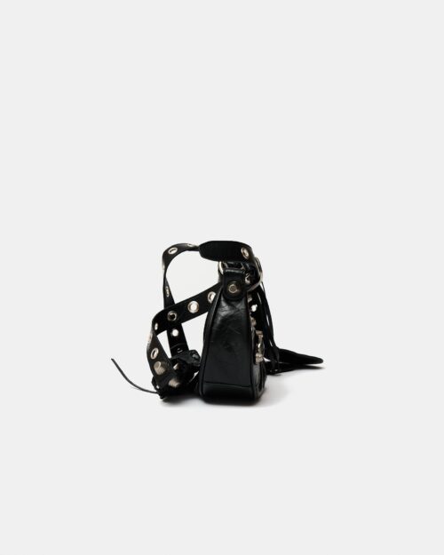 Balenciaga Le Cagole XS Black Leather Bag