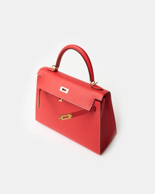 Hermès Kelly 25 Rouge de Coeur Epsom GHW