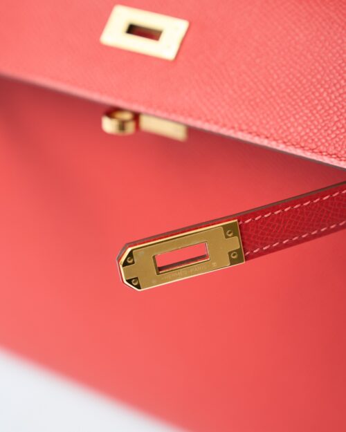 Hermès Kelly 25 Rouge de Coeur Epsom GHW