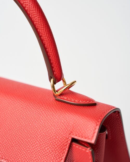 Hermès Kelly 25 Rouge de Coeur Epsom GHW