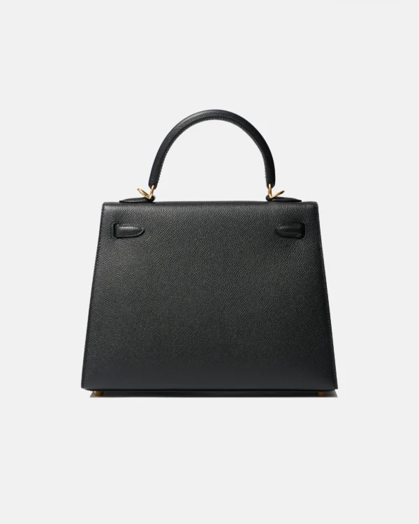 Hermès Kelly 25 Black Epsom Ghw - Image 5