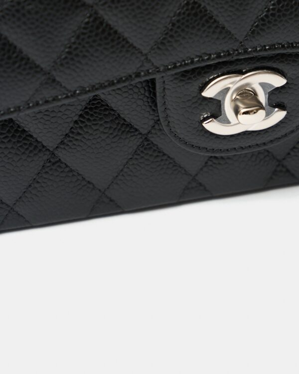 Chanel Classic Double Flap Small Black Caviar PHW