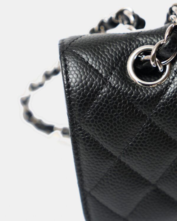 Chanel Classic Double Flap Small Black Caviar PHW