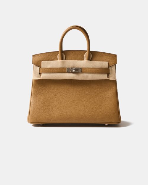 Hermès Birkin 25 Biscuit Togo PHW