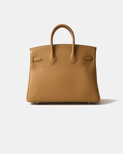 Hermès Birkin 25 Biscuit Togo PHW