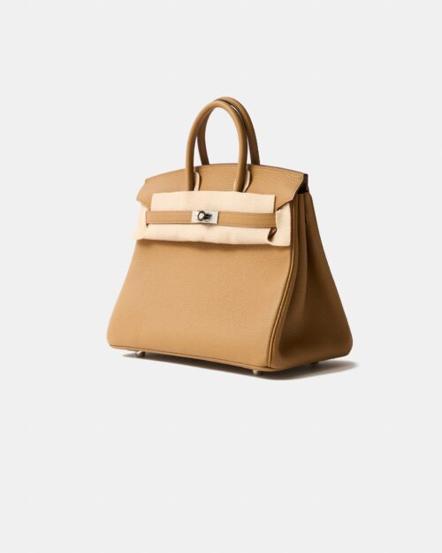 Hermès Birkin 25 Biscuit Togo PHW