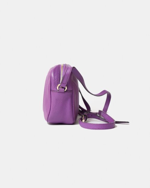 Gucci Soho Disco Purple Leather Bag