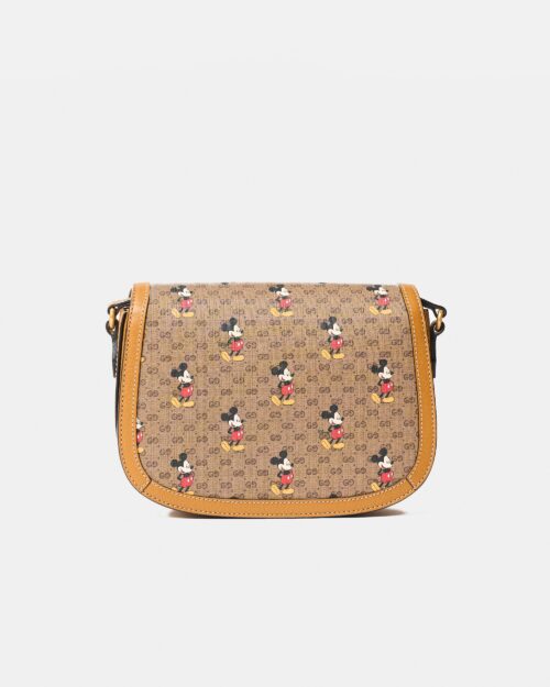 Gucci x Disney Shoulder BagMini GG Supreme Mickey Mouse Small Beige