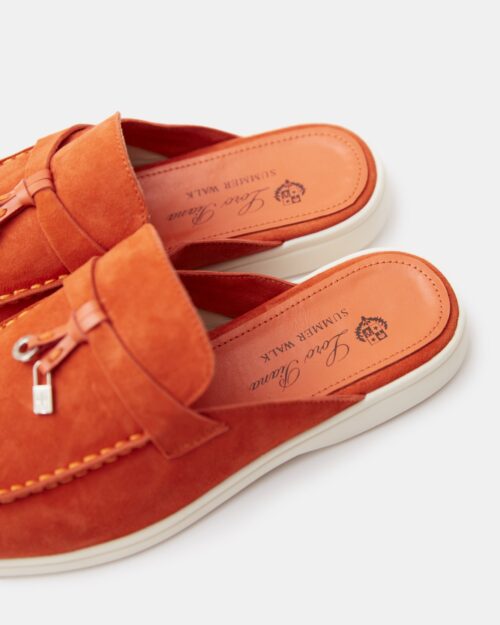 Charms Walk Babouche Orange Loafers