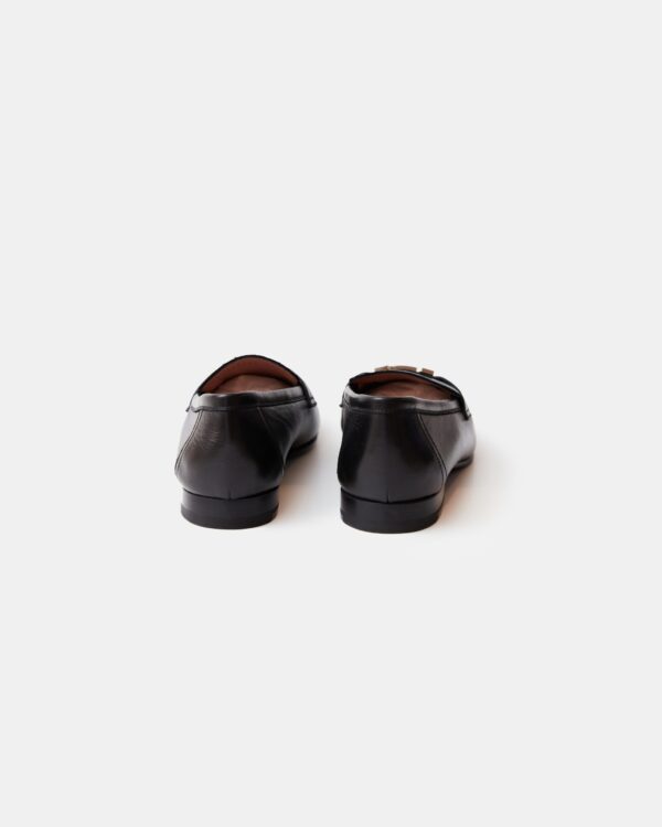 Hermès Paris Black Loafers