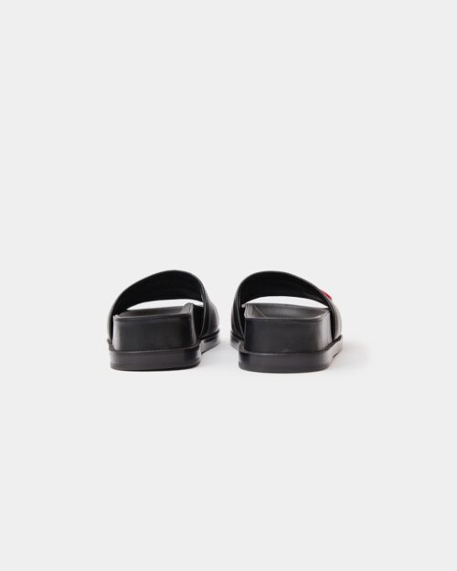 Chanel Black Multicolor Lambskin Mules