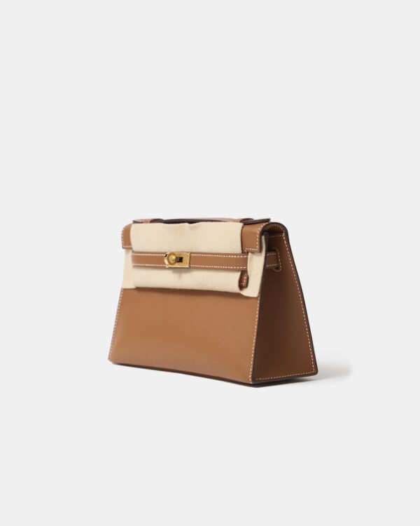 Hermes Kelly Pochette Gold Swift GHW