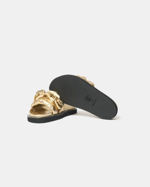 Louis Vuitton Sunset Flat Comfort Mules Gold