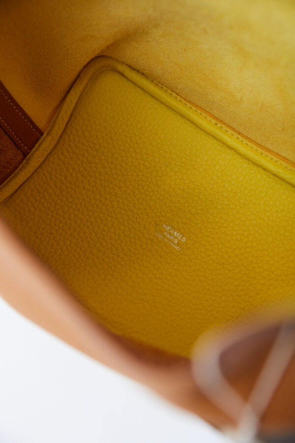 Hermès Picotin 18 Sesame Lime Clemence PHW - Image 11