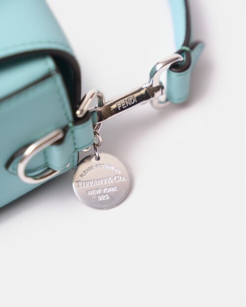 Fendi x Tiffany&Co Baguette Blue Tiffany Sterling Silver