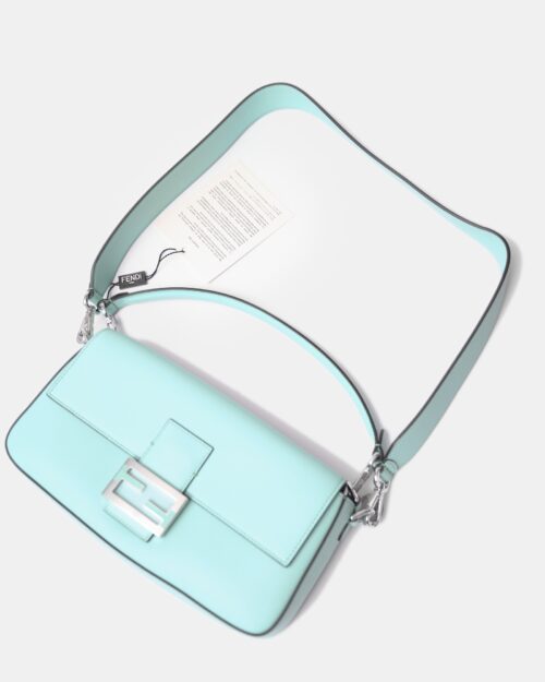 Fendi x Tiffany&Co Baguette Blue Tiffany Sterling Silver