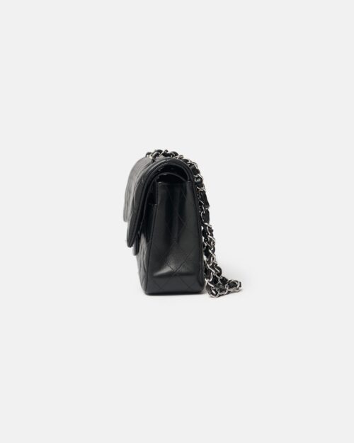 Chanel Classic Medium Black Lambskin PHW