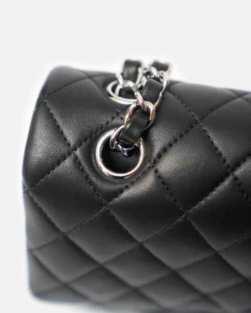 Chanel Classic Medium Black Lambskin PHW