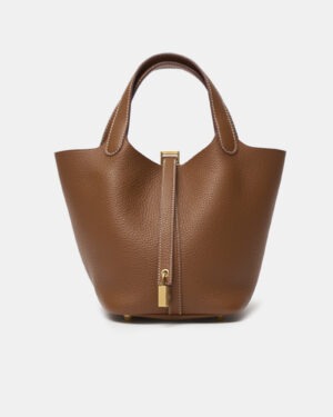 Hermès Picotin 18 Gold Clemence GHW