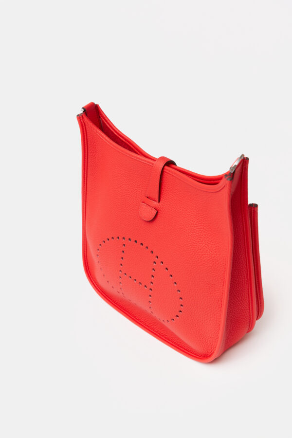 Hermès Evelyne 29 Rouge de Coeur Clemence PHW
