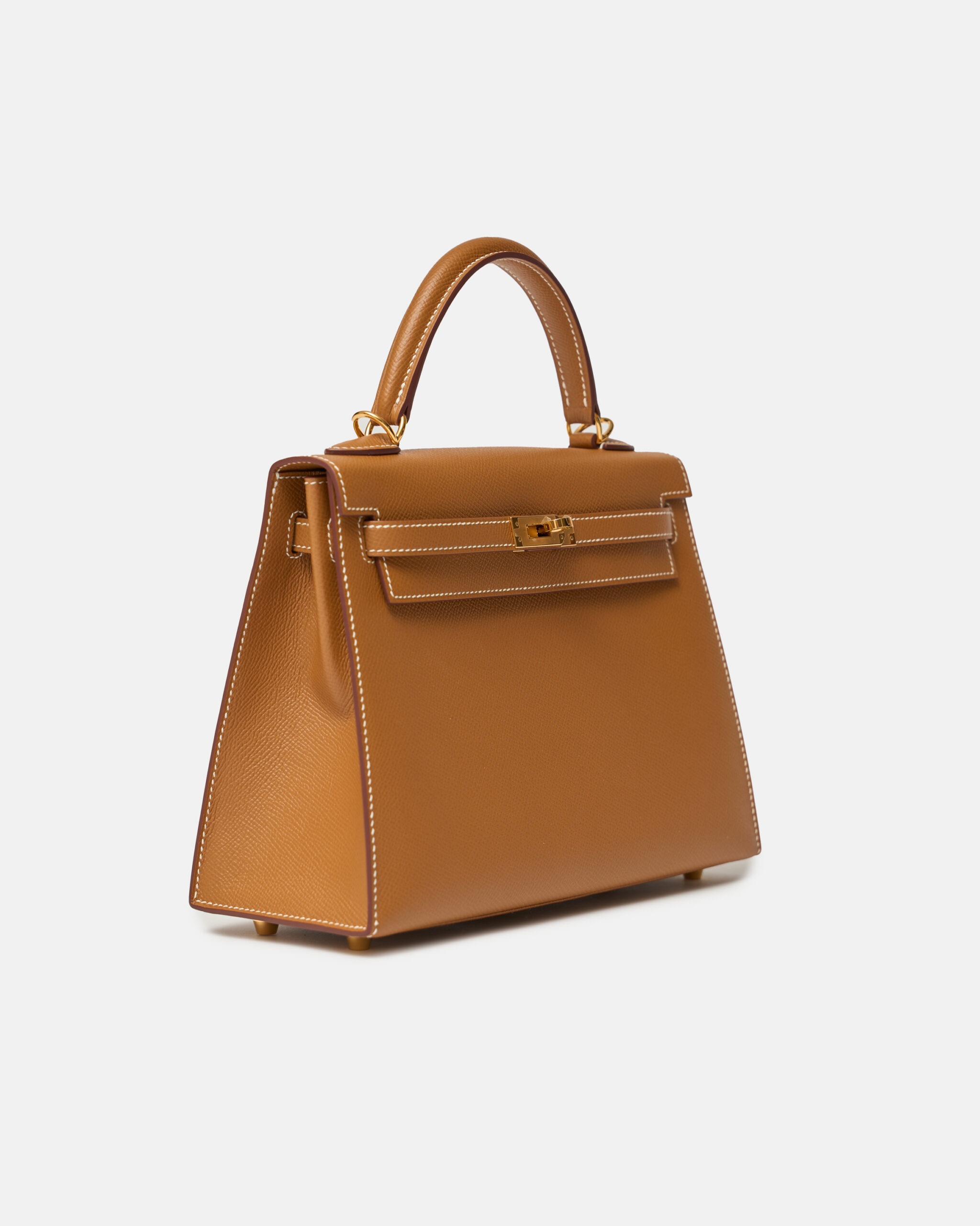 Hermes Kelly 25 Gold Epsom GHW - Kurated Luxury