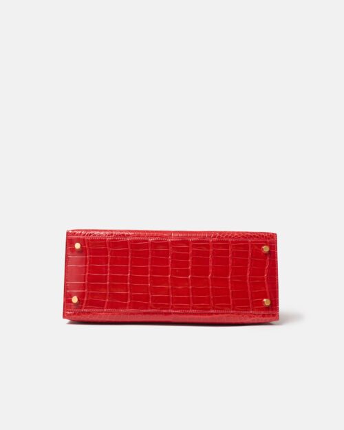 Hermès Kelly 28 Rouge de Coeur Alligator GHW