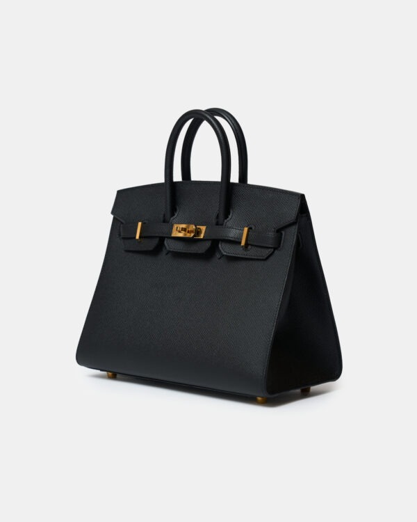 Hermès Birkin Sellier 25 Black Epsom GHW