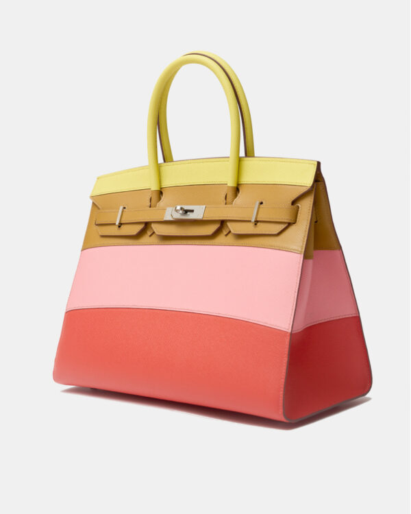 Hermes Birkin Sellier 35 Sunrise Epsom Phw