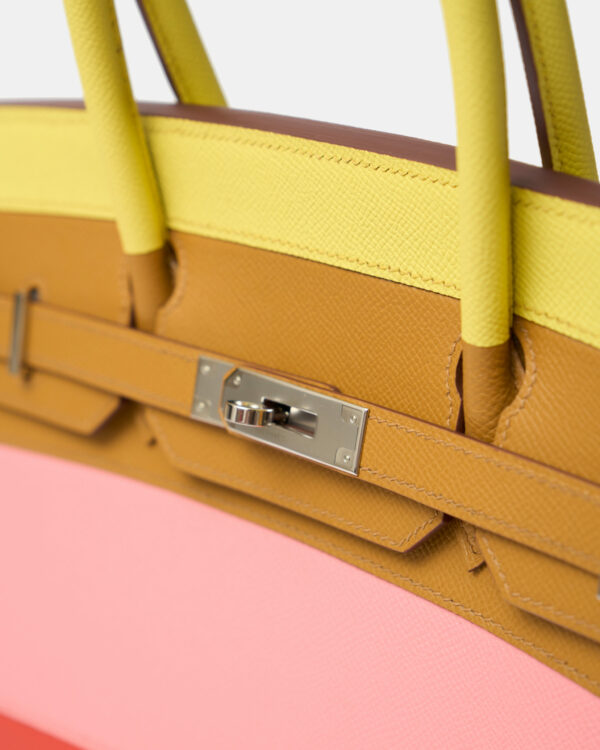 Hermes Birkin Sellier 35 Sunrise Epsom Phw