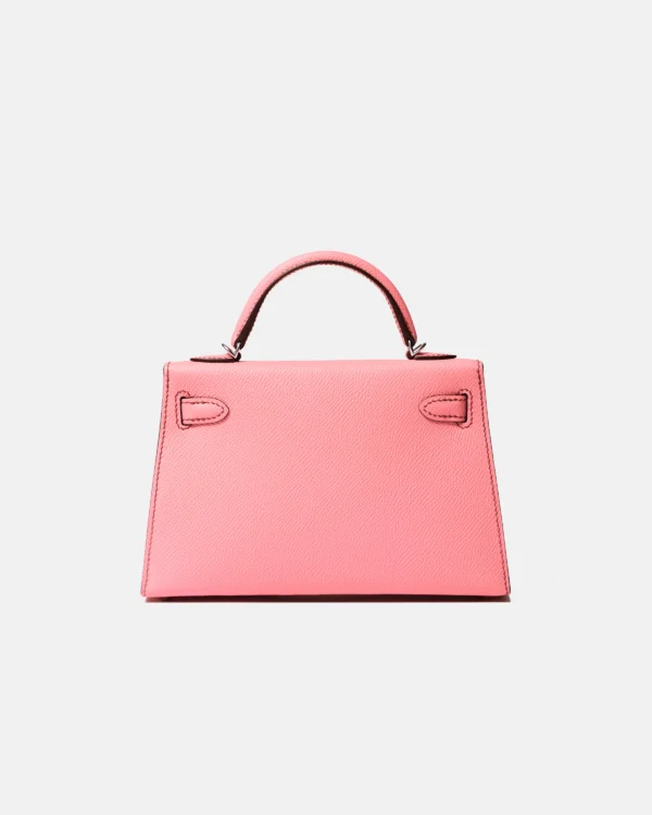 Hermès Mini Kelly 20 Bubblegum Epsom Phw - Image 12