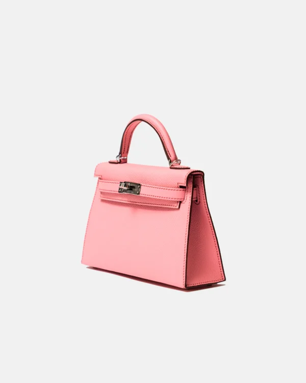 Hermès Mini Kelly 20 Bubblegum Epsom Phw - Image 10