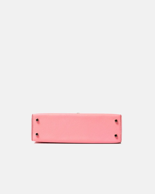 Hermès Mini Kelly 20 Bubblegum Epsom Phw - Image 9