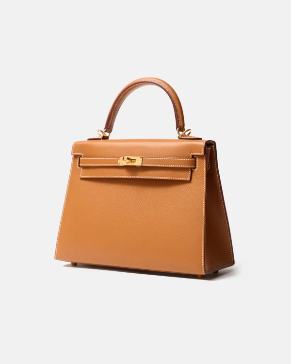 Hermès Kelly 25 Gold Epsom GHW - Image 7