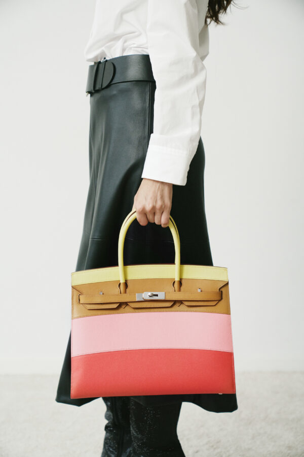 Hermes Birkin Sellier 35 Sunrise Epsom Phw
