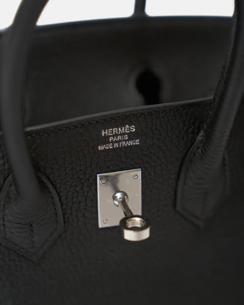 Hermès Birkin 25 Black Togo PHW
