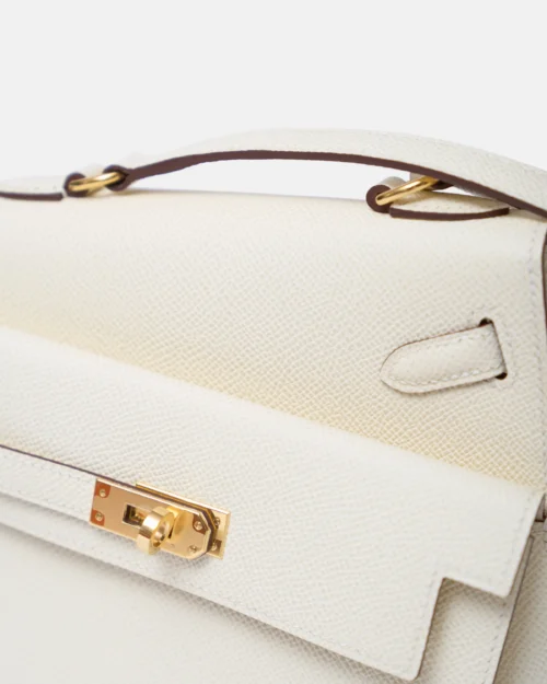 Hermès Mini Kelly Desordre 20 Nata Epsom Ghw