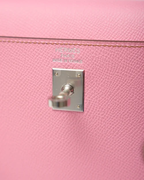 Hermès Kelly 20 bubblegum Epsom Phw
