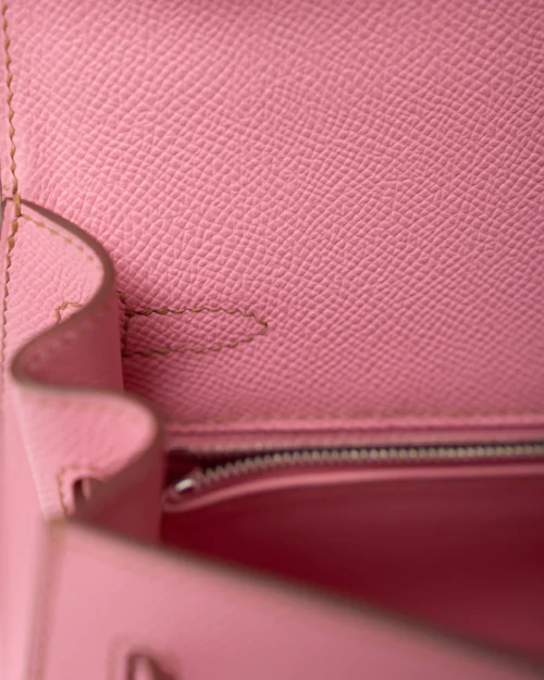 Hermès Kelly 20 bubblegum Epsom Phw