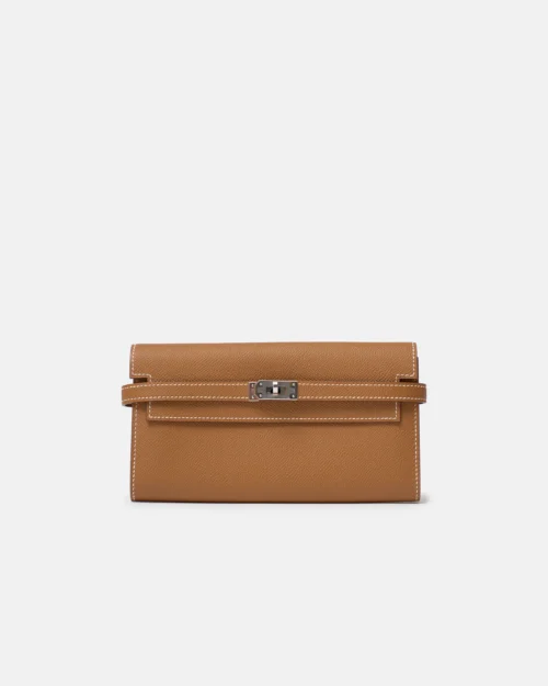 Hermès Kelly Classic Wallet Gold Epsom PHW