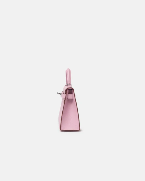 Hermès Mini Kelly 20 Mauve Sylvestre Epsom PHW