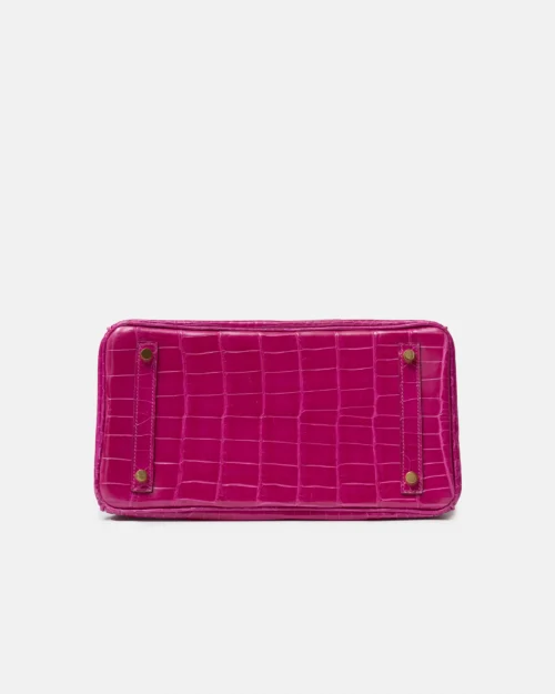 Hermès Birkin 30 Rose Scheherezade Crocodile GHW
