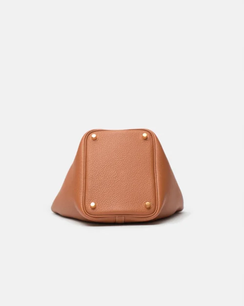 Hermès Picotin 18 Gold Clemence GHW